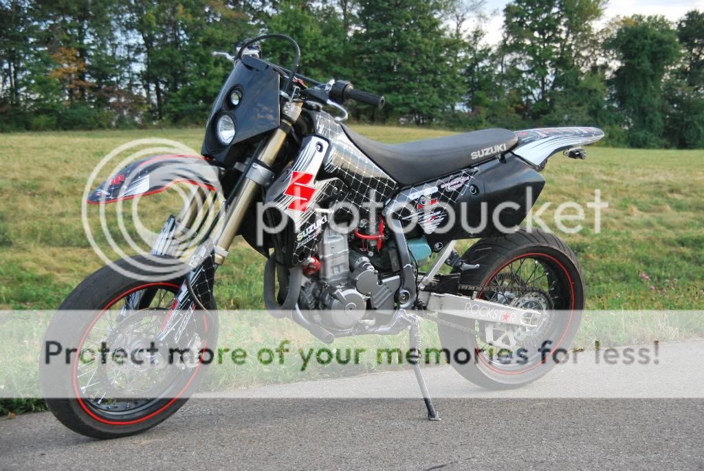 Graphics kit for 2007 DRZ400SM